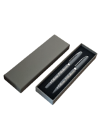 Metalna hemijska i roler olovka u setu u poklon kutiji - Slika 11