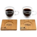 Set šolja za kafu sa podmetačima