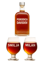 Poklon set-flaša i čaše za konjak - Slika 2