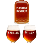 Poklon set-flaša i čaše za konjak